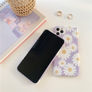 Ốp iPhone Hoa Cúc Tím iPhone 7/8/7Plus/8Plus/X/Xs Max/11/11 Pro/11 Pro Max - ốp iphone