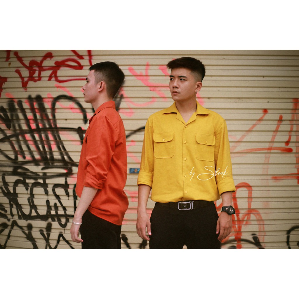 Áo sơ mi cổ cuban