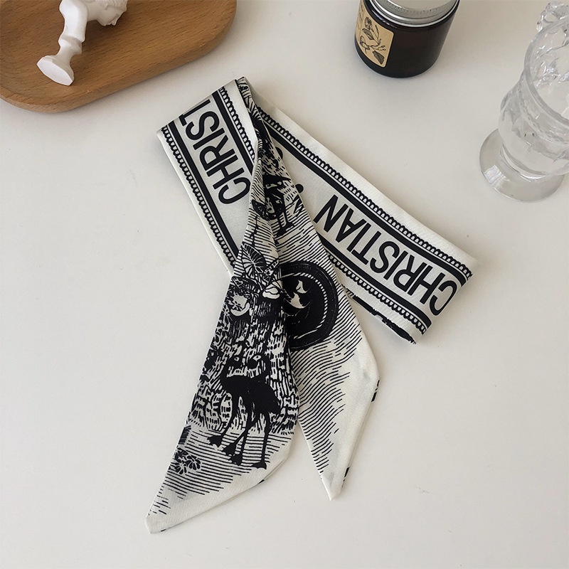 Dây Buộc Tóc Thắt Nơ Họa Tiết Caro Phong Cách Hàn Quốc Cổ Điển Thời Trang Cho Nữ