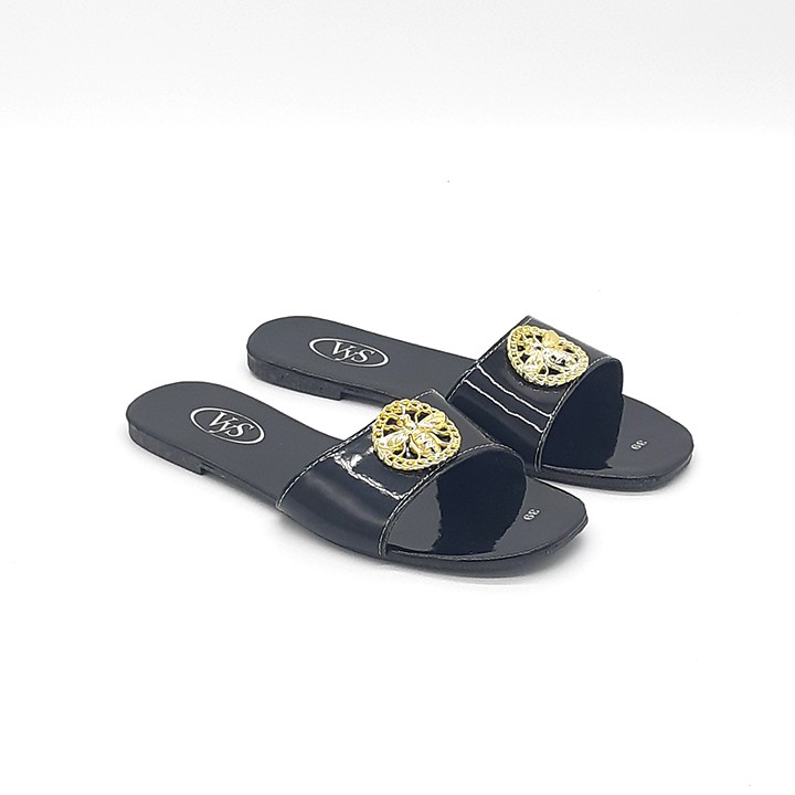 Dép lê bệt nữ quai ngang khoá con ong xinh xắn thời trang VYS TA6281 (Nhiều màu)