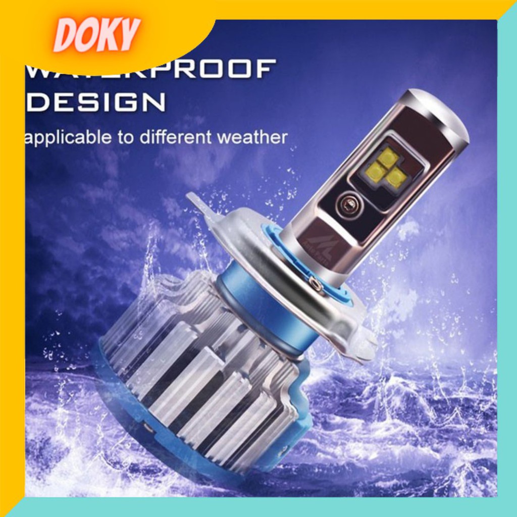 Đèn Pha Led TURBO T1 Siêu sáng, Tiết Kiệm Điện Năng, Bền Bỉ, Đèn Led Xe Máy - DTBT1