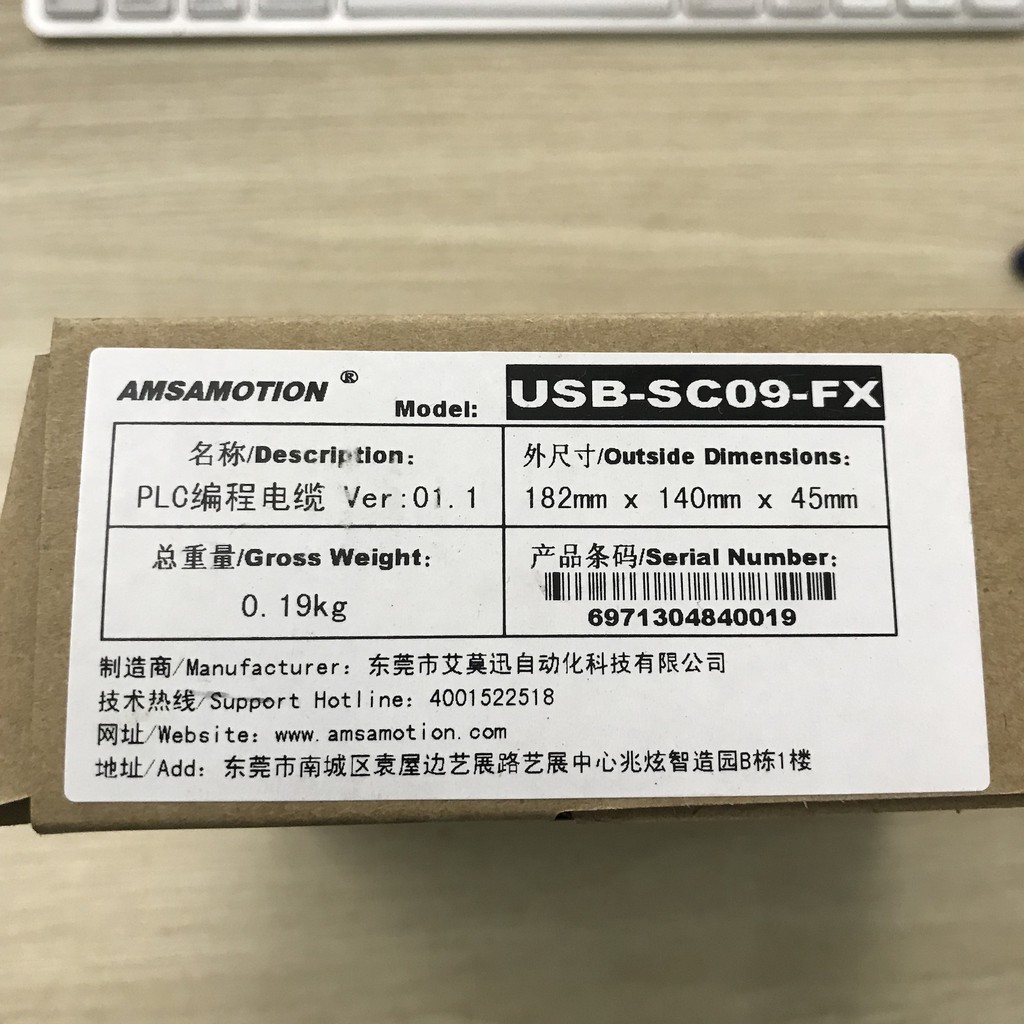 CÁP LẬP TRÌNH PLC Mitsubishi USB-SC09-FX