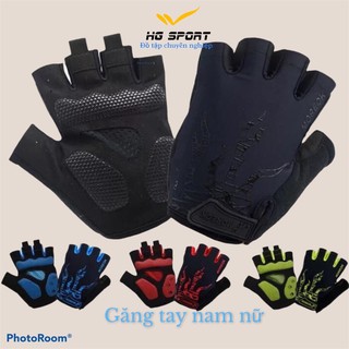 Găng tay tập Gym, thể hình, đạp xe nam nữ PKG901