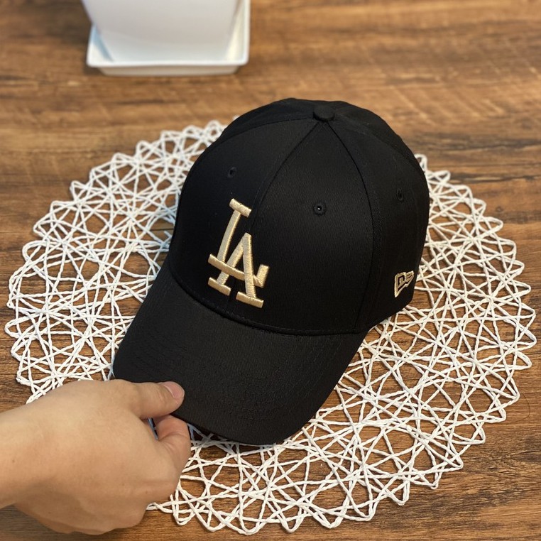 Mũ lưỡi trai, Nón kết xuất khẩu Zeni Store L.A đen logo vàng thêu chữ nổi Siêu HOT Freeship, Full Hộp