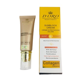 Kem chống nắng cao cấp Italia D'oro Collagen Q10 SPF 50/PA+++ 50ml