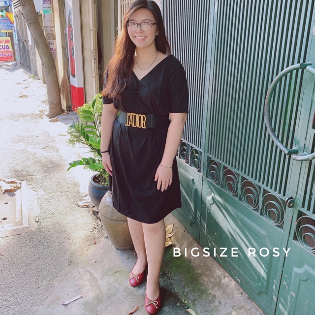 Đầm suông bigsize 60-85kg V38