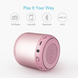 Loa bluetooth ANKER SoundCore Mini Stereo Speaker (Hồng)