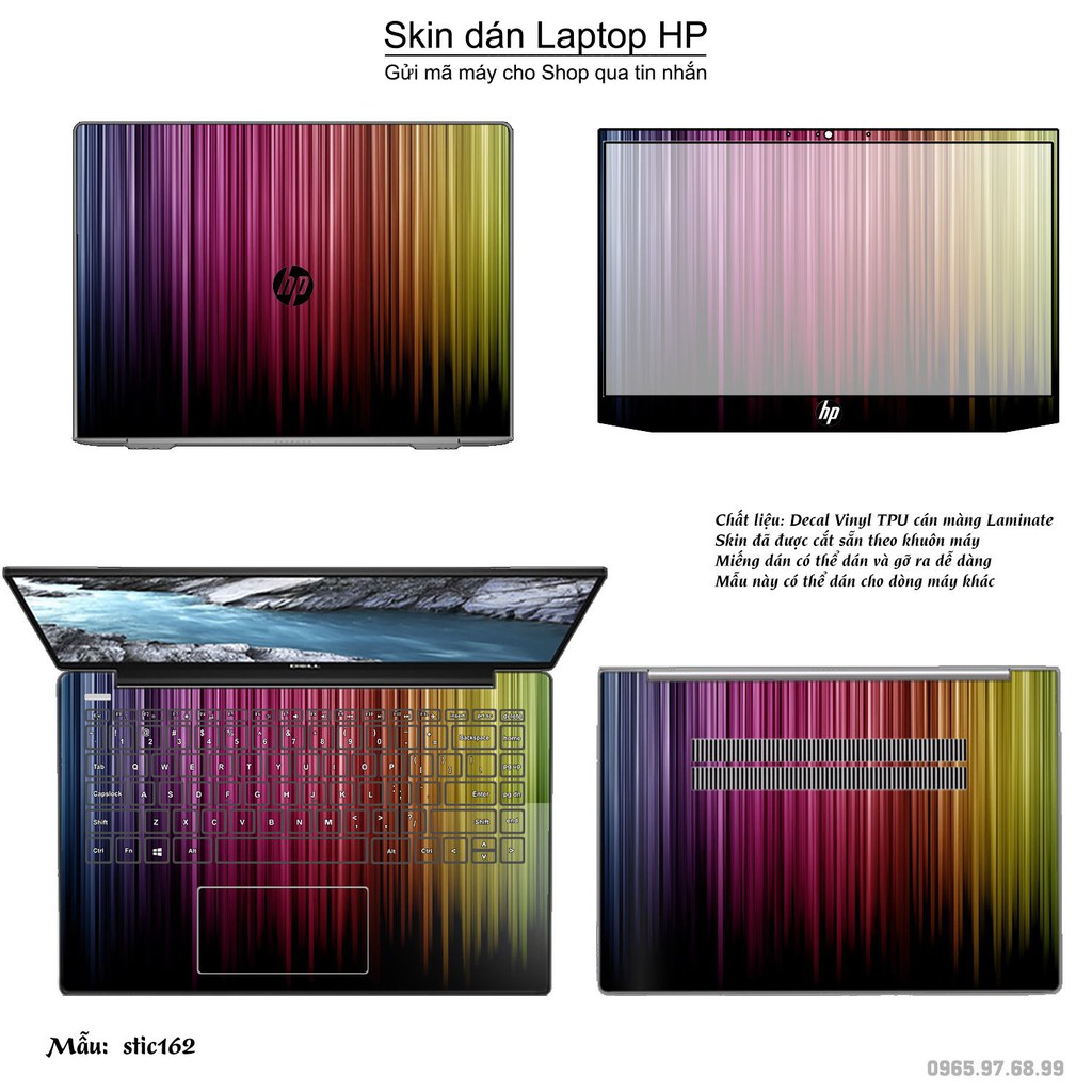 Skin dán Laptop HP in hình Hoa văn sticker _nhiều mẫu 27 (inbox mã máy cho Shop)