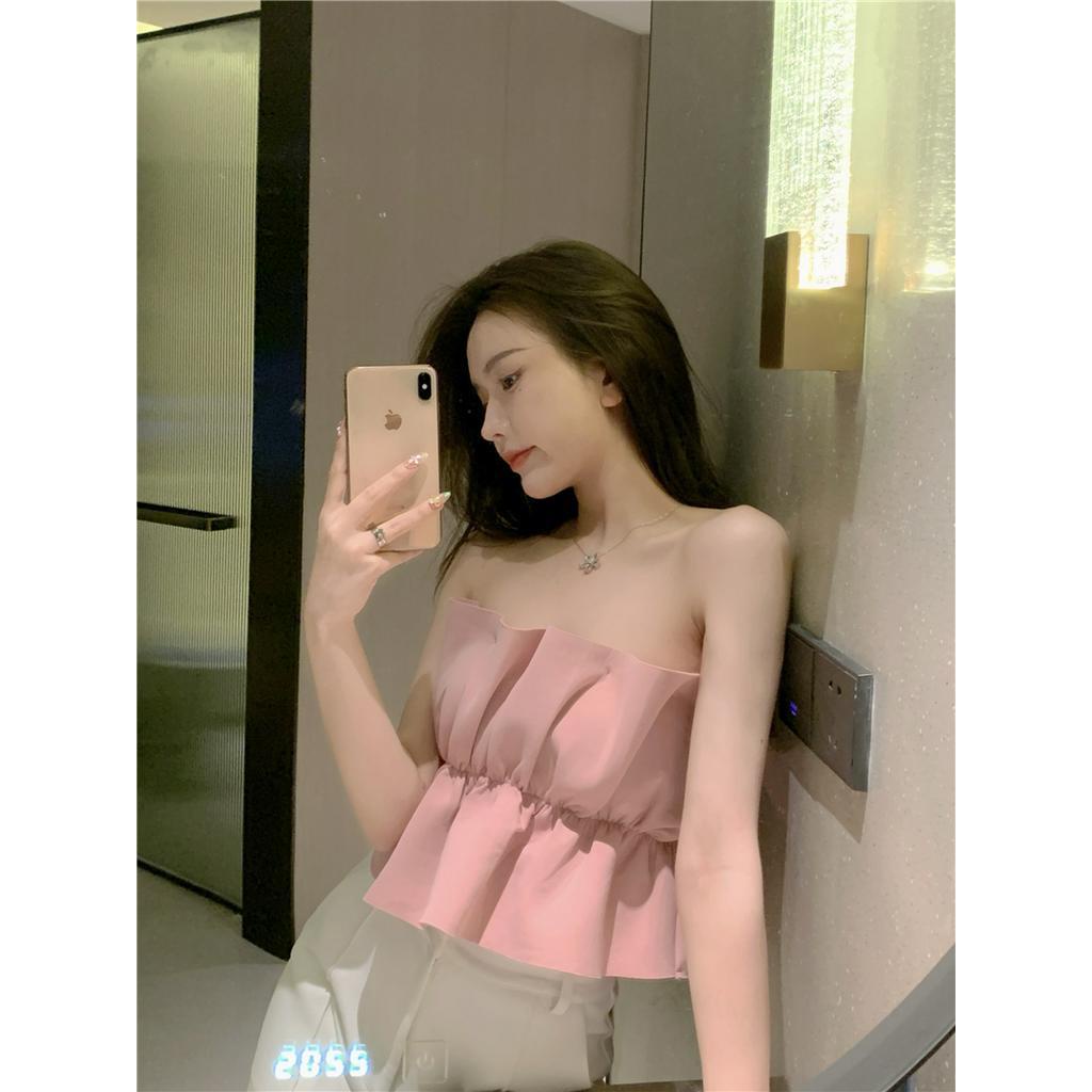 Áo kiểu IELGY ôm ngực không viền may thời trang cho bạn gái