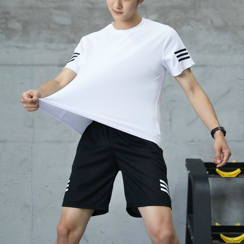 Bộ thể thao nam mặc nhà tập gym siêu mát có video