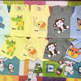 com bo 5 bộ đồ cho bé siêu đẹp