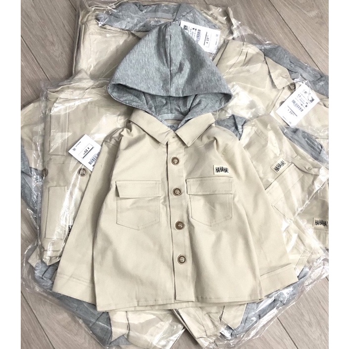 Áo khoác kaki snoopy zara