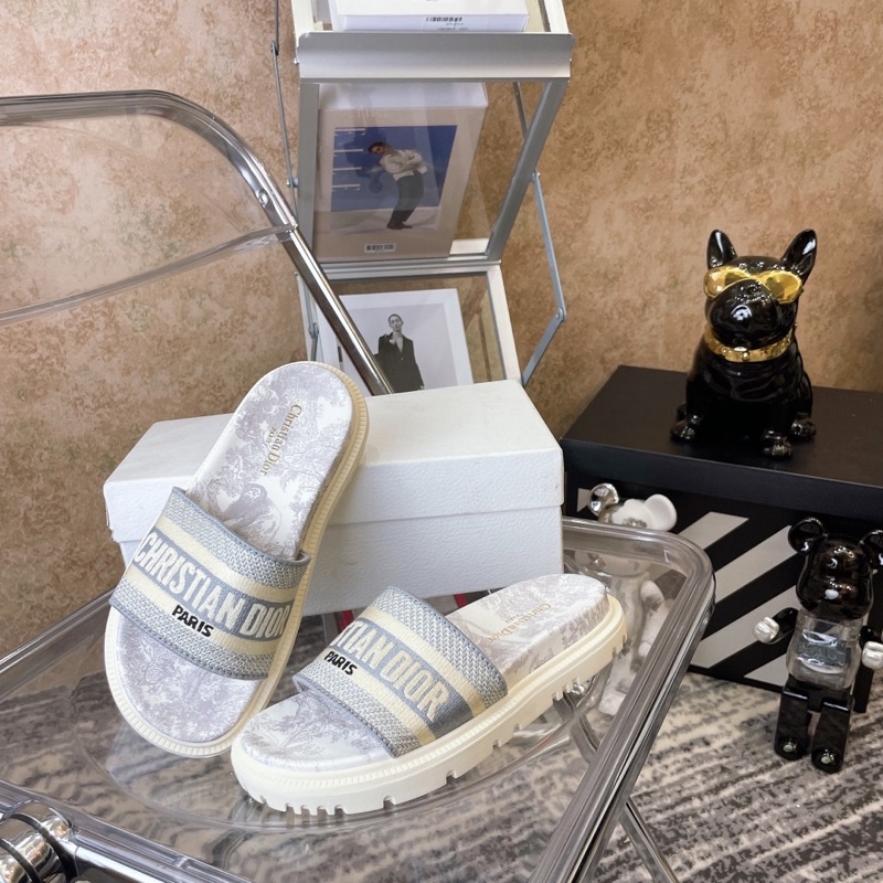 Dép cd quai ngang bản to đế loang fullbox