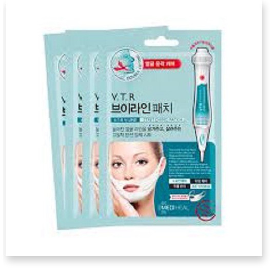 [Mã giảm giá] Mặt Nạ Nâng Cơ, Giảm Mỡ Thừa Tạo Hình V-Line Mediheal V.T.R Stretching Patch