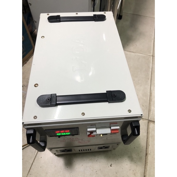 Ổn áp LiOA 10KVA dải điện 90v-250v DRI-10.000II dây đồng 100% bền