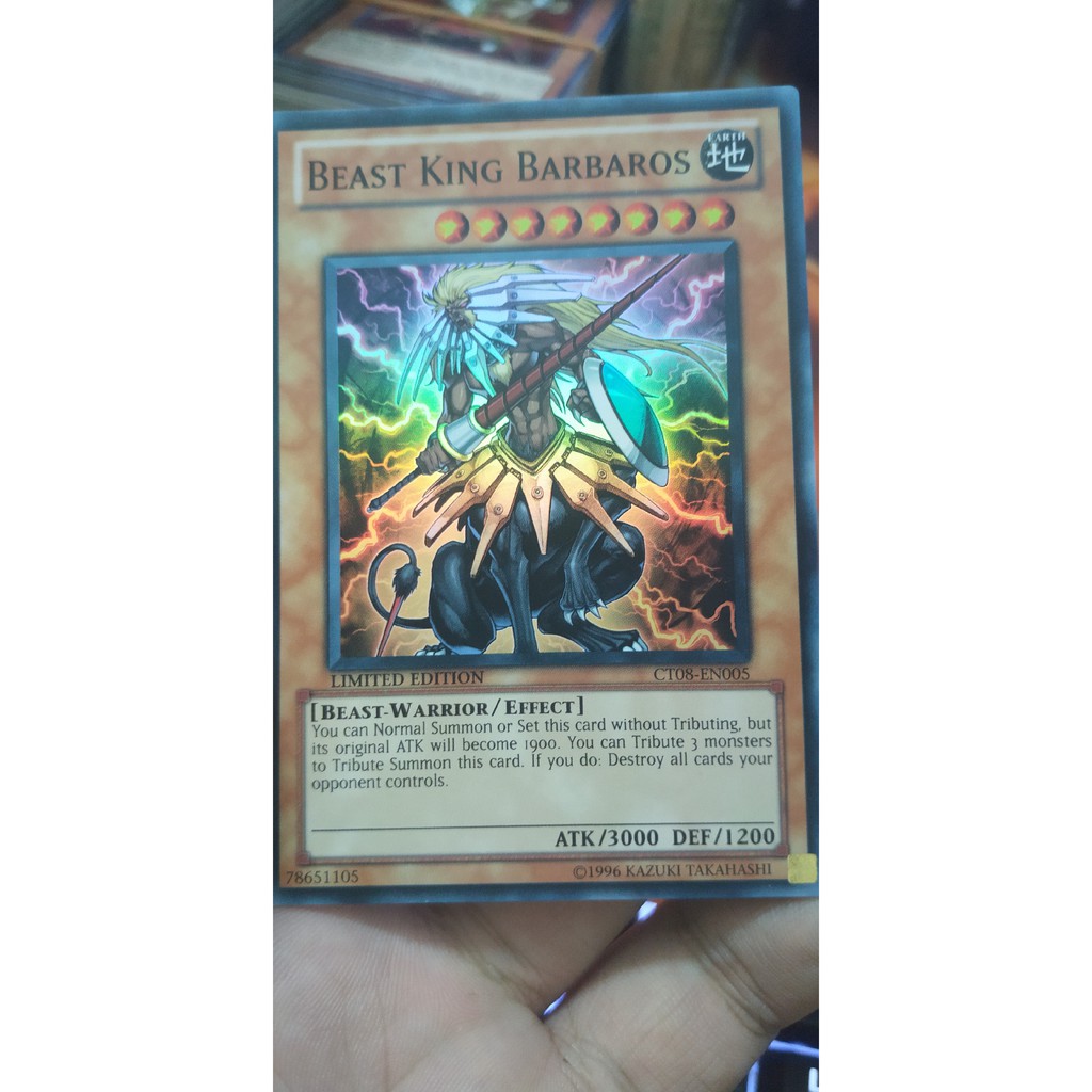 Beast King Barbaros - CT08-EN005 - Super Rare