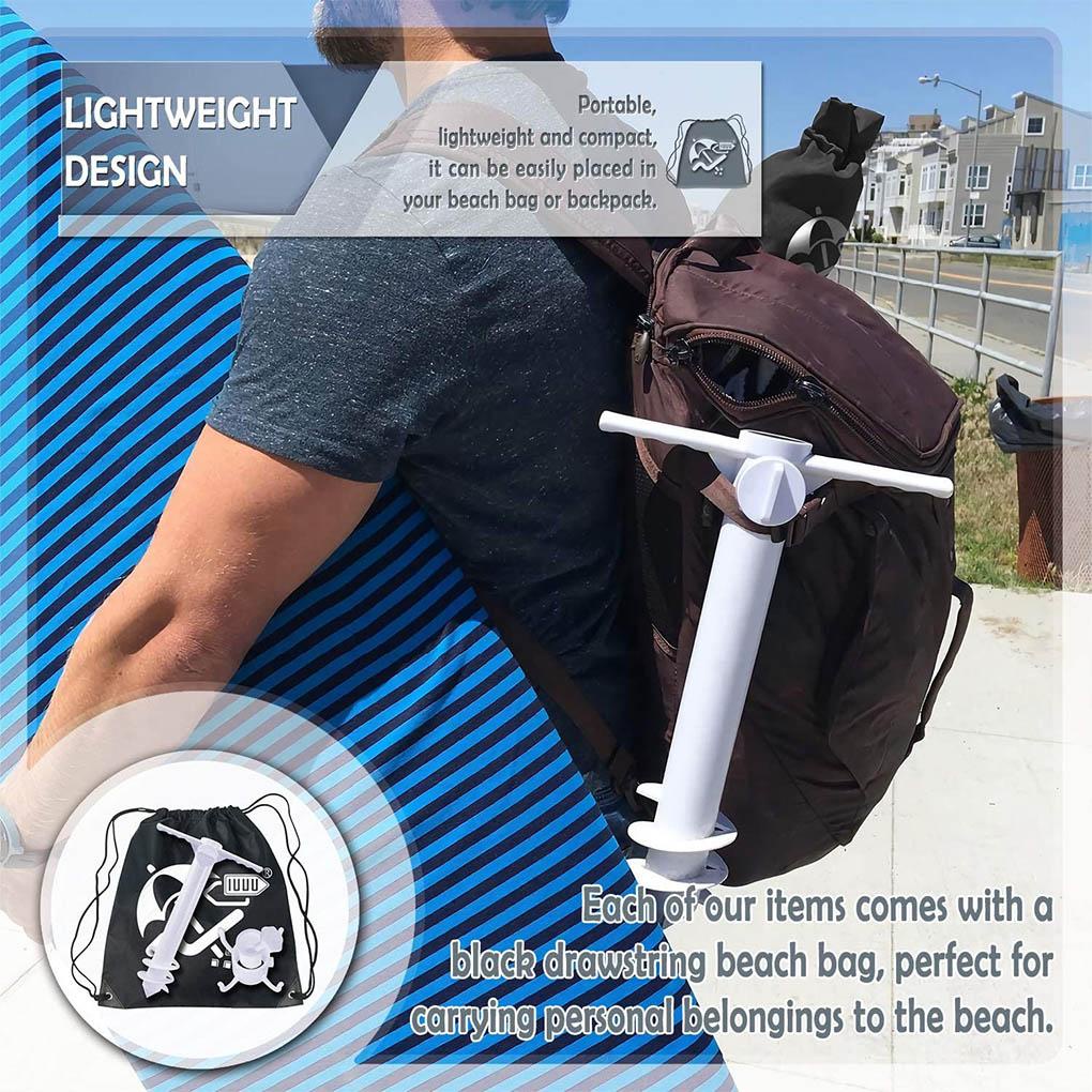 Giá Đỡ Dù Đi Biển Bằng Nhựa Chống Gió Tiện Dụng