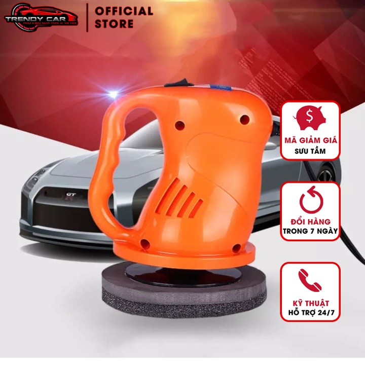 SALE OFF Máy đánh bóng xe hơi cầm tay 12v cắm tẩu sạc, dụng cụ đánh bóng ô tô đa năng cầm tay tiện lợi gọn nhẹ