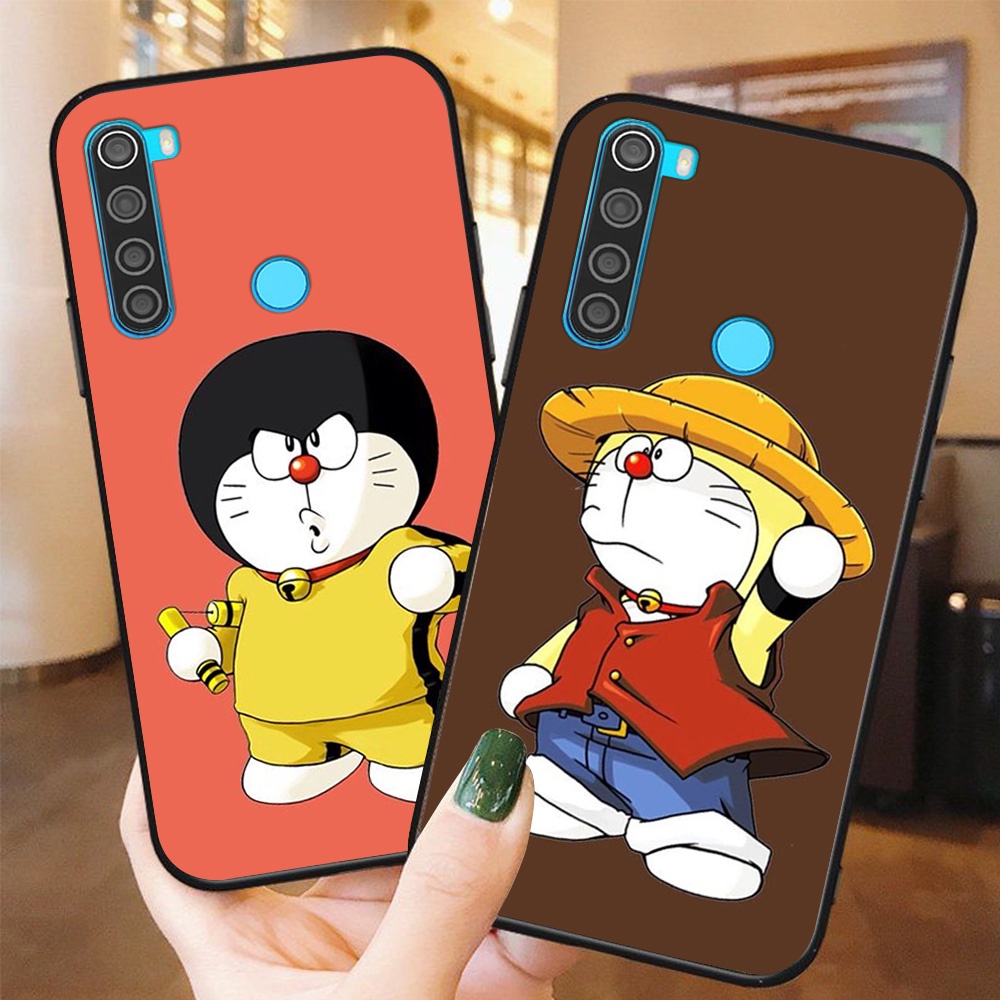 Ốp lưng điện thoại xiaomi redmi note 8 / redmi note 8 pro / redmi note 8t doraemon tinh nghich dễ thương