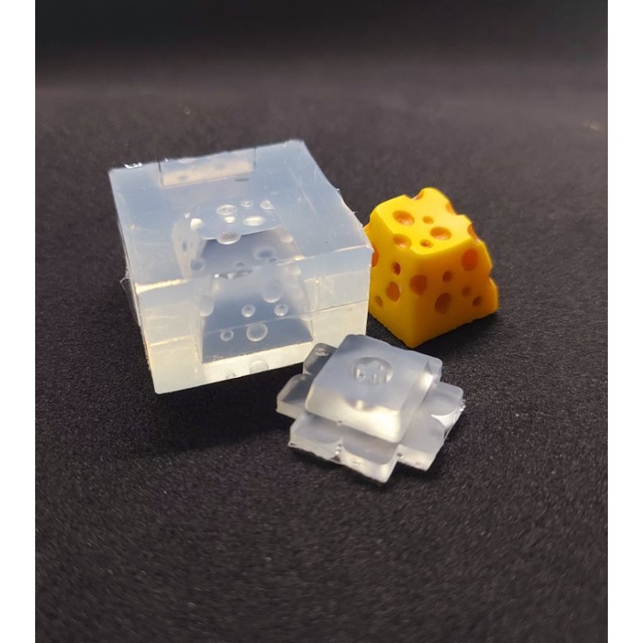 Khuôn silicon làm keycap cheese SA, OEM