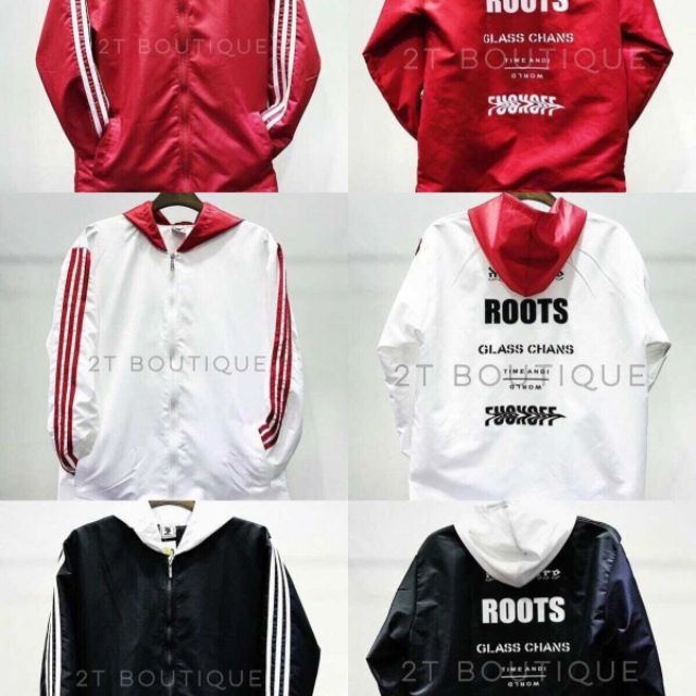 Áo khoác dù Roots 2 lớp from unisex. 2018 Nam nữ đều được.