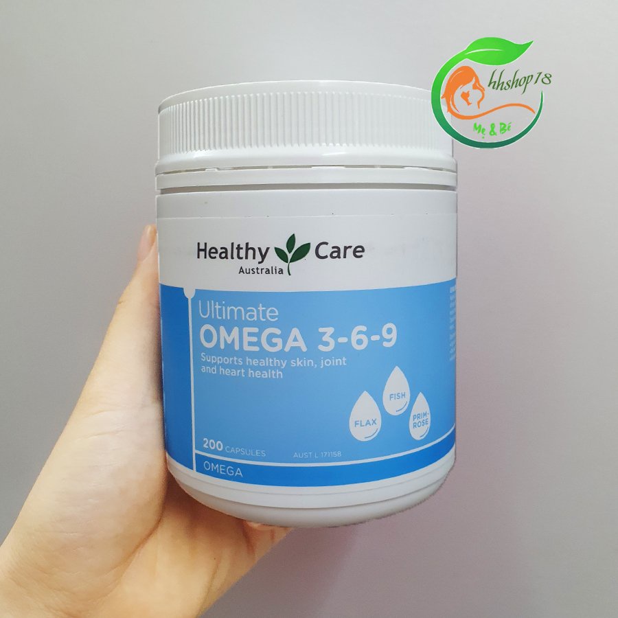Omega 3 6 9 Healthy Care (200 viên)