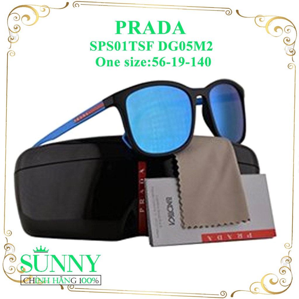 Kính mát unisex Prada SPS01TSF