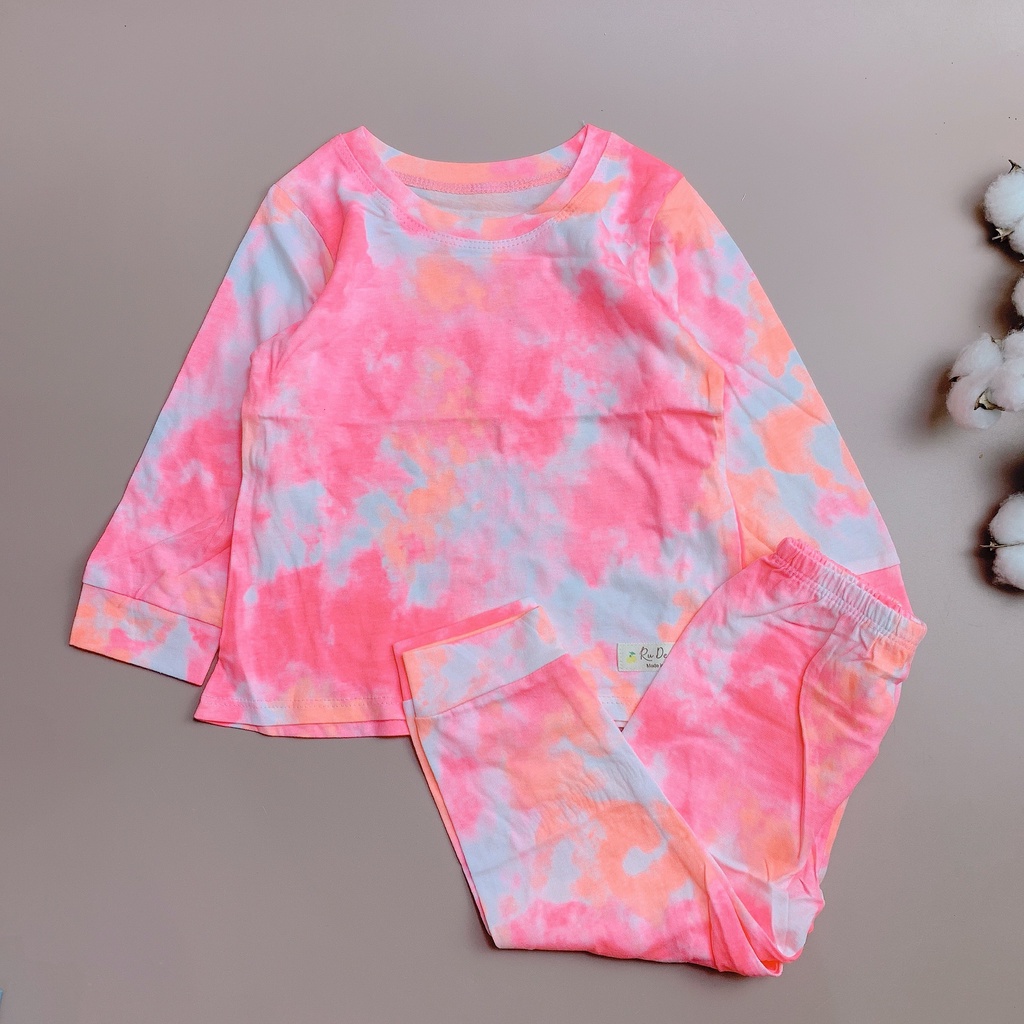 Bộ cotton loang màu Ru Design BG 2-7y - Bảng màu 1
