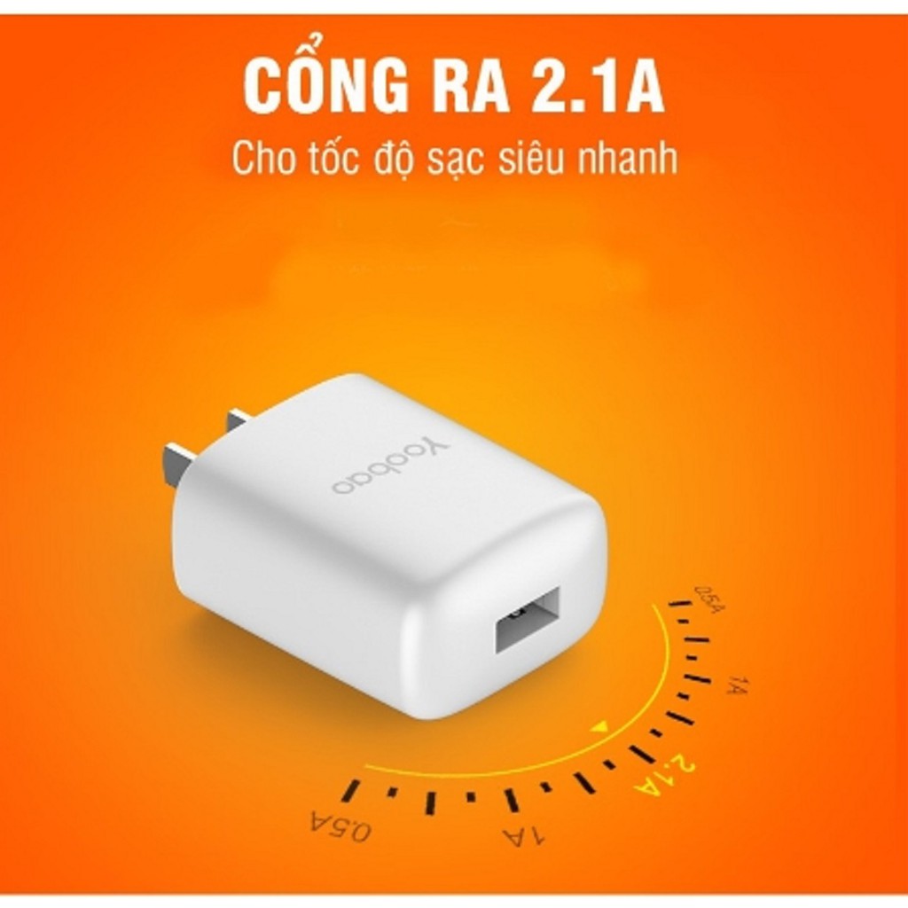 Củ sạc yoobao Y721 chính hãng