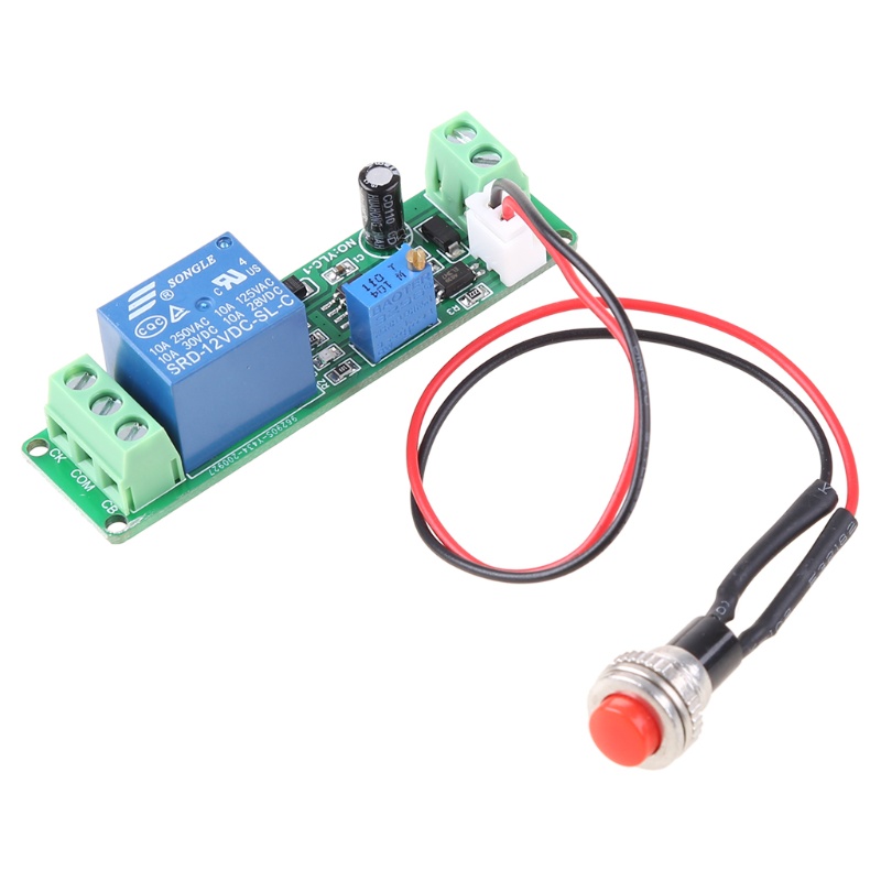 Mô Đun Rơ Le Hẹn Giờ DC 12V 1 10s Chuyên Dụng