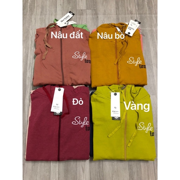 Áo khoác thun xịn chất dày dặn