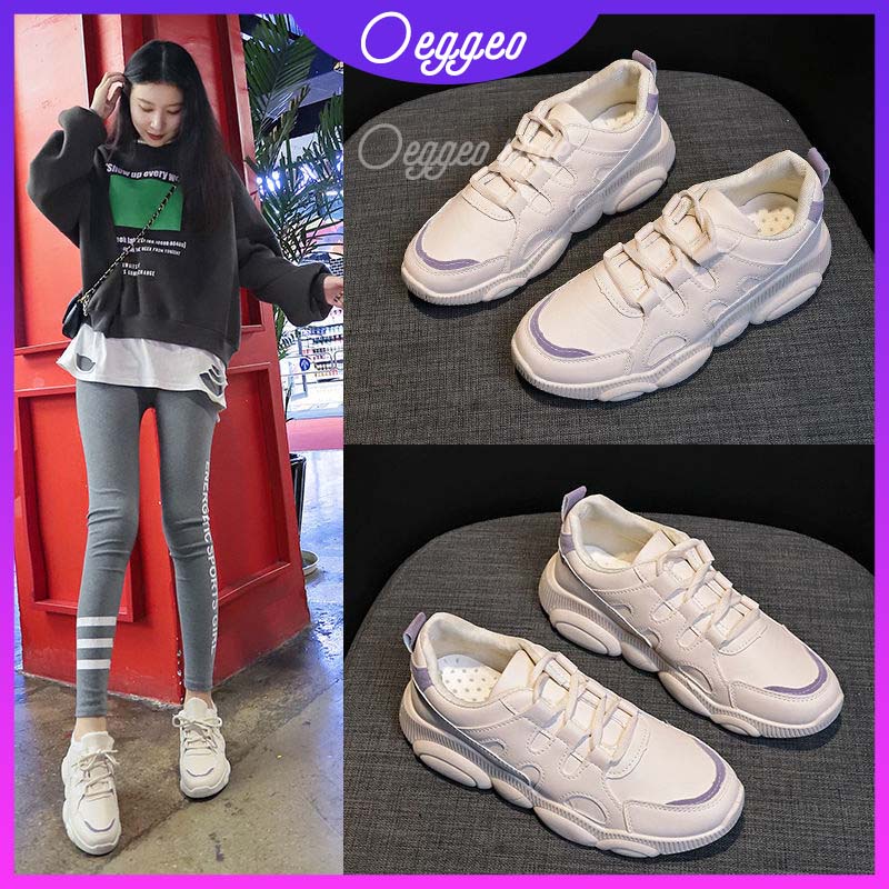 Giày Thể Thao Đế Bằng Phối Lưới Thoáng Khí Thời Trang Cho Nữ