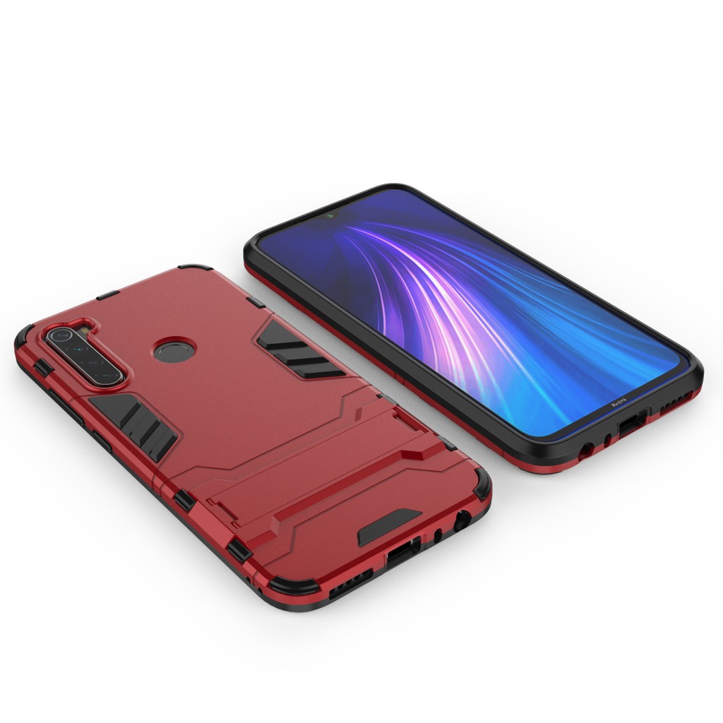 Ốp lưng Iron Man Redmi Note 8 chống sốc chống va đập mạnh trên 2 mét cao cấp