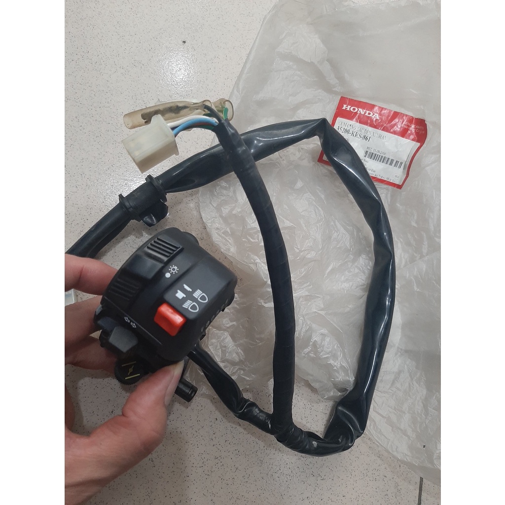 Công tắc đèn xi nhan wave anpha đời đời wave nhỏ honda