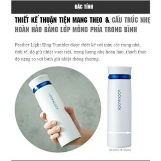 Bình Giữ Nhiệt Feather Light Lock&Lock 450ml LHC4131