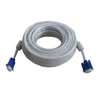 Dây cáp VGA 15 mét - trắng - cho máy chiếu