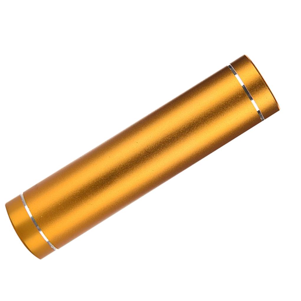 Pin Sạc Dự Phòng Mini Hình Trụ Bằng Nhôm Có Cổng Sạc USB 18650