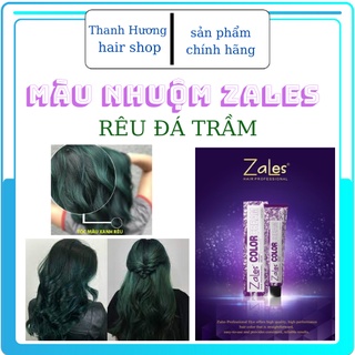 ( có kèm oxy ) Thuốc nhuộm tóc màu RÊU ĐÁ TRẦM (KHÔNG CẦN TẨY)