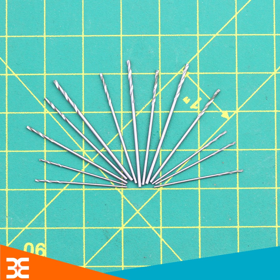 Bộ 25 Chiếc Mũi Khoan HSS QST 0.5mm-3.0mm