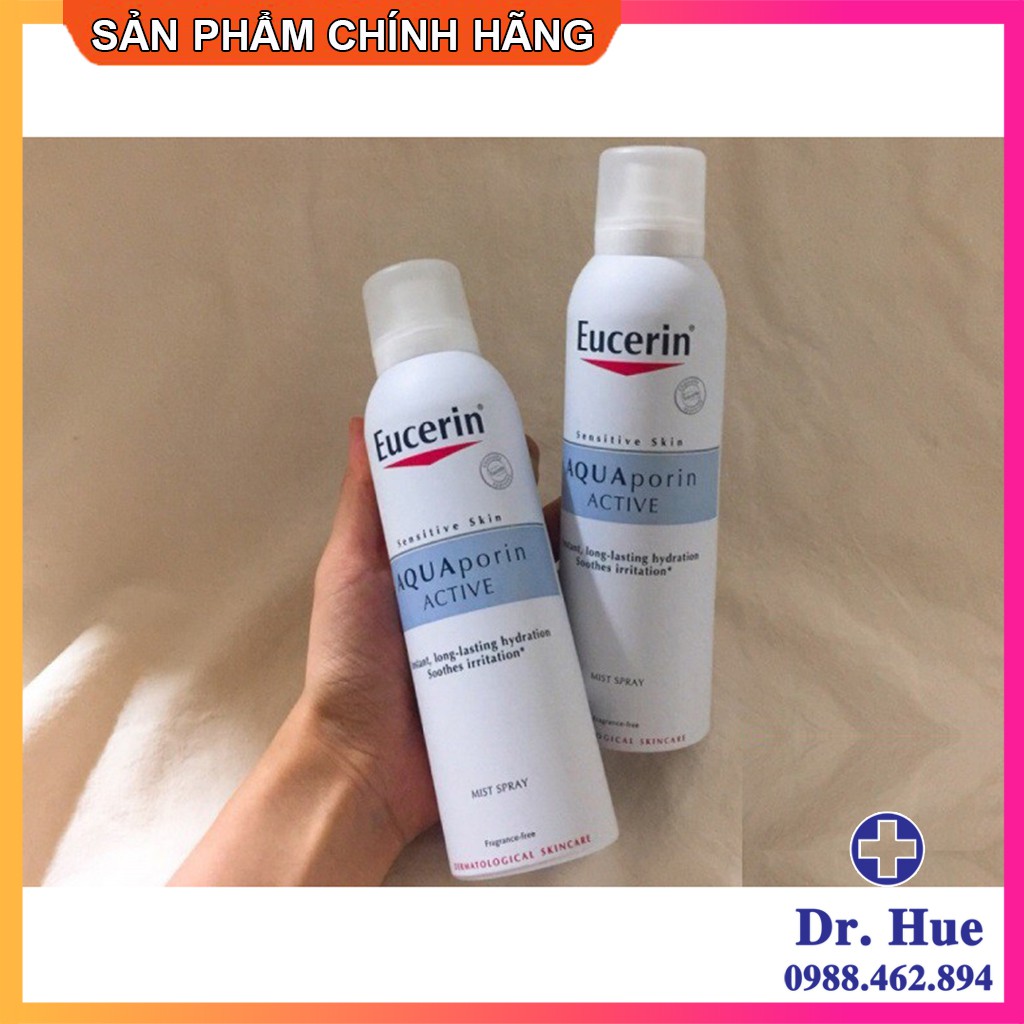 [CHÍNH HÃNG] Xịt Khoáng Eucerin AQUAporin Active Dưỡng Ẩm Làm Dịu Da 50ml