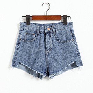 #3 Quần short jean demi cạp cao