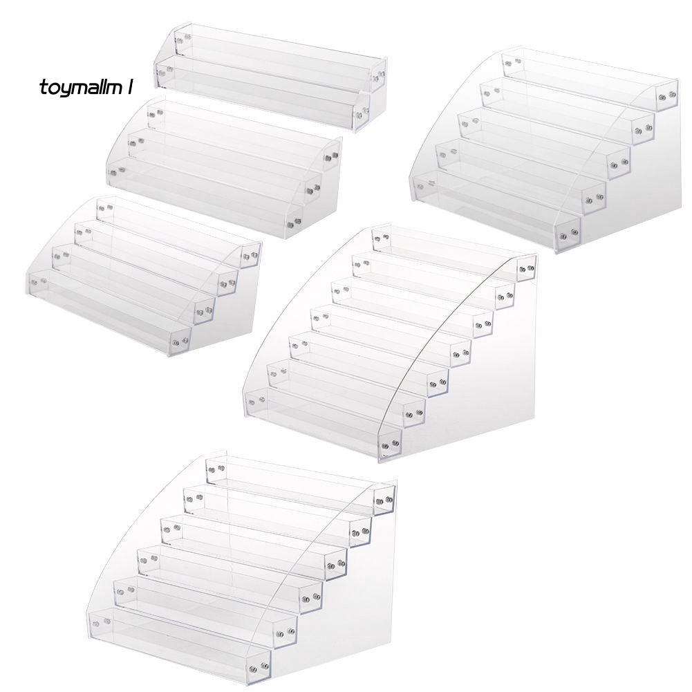 Kệ đựng sơn móng tay hoặc phụ kiên bằng mica dày dặn 7 Tầng