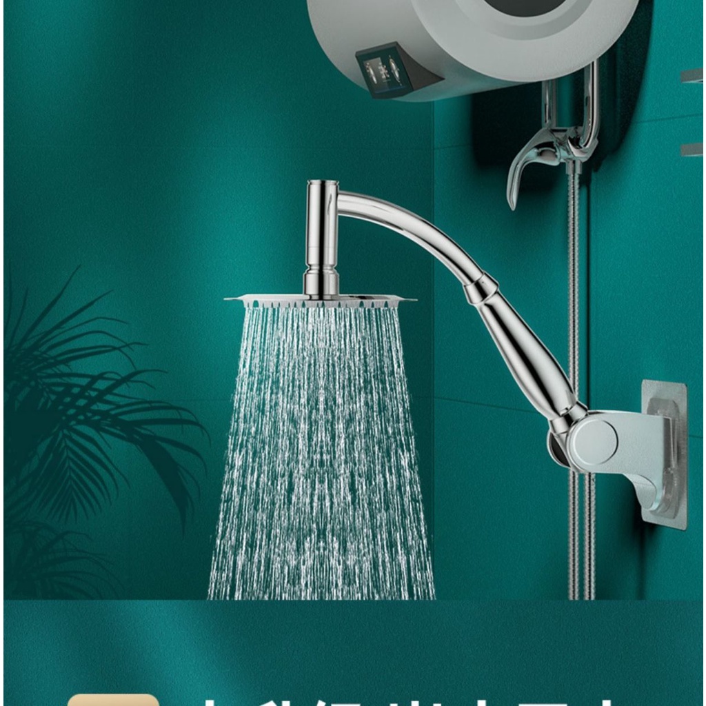 Đầu Vòi Hoa Sen 8 Inch Có Nút Bấm Dùng Cho Phòng Tắm Tiện Dụng