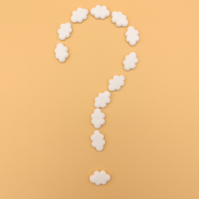 Nam Châm Dán Tủ Lạnh Hình Đám Mây Dễ Thương Sáu Màu