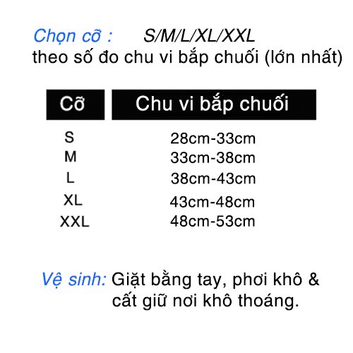 ĐAI BẮP CHUỐI ELASTIC ES-801