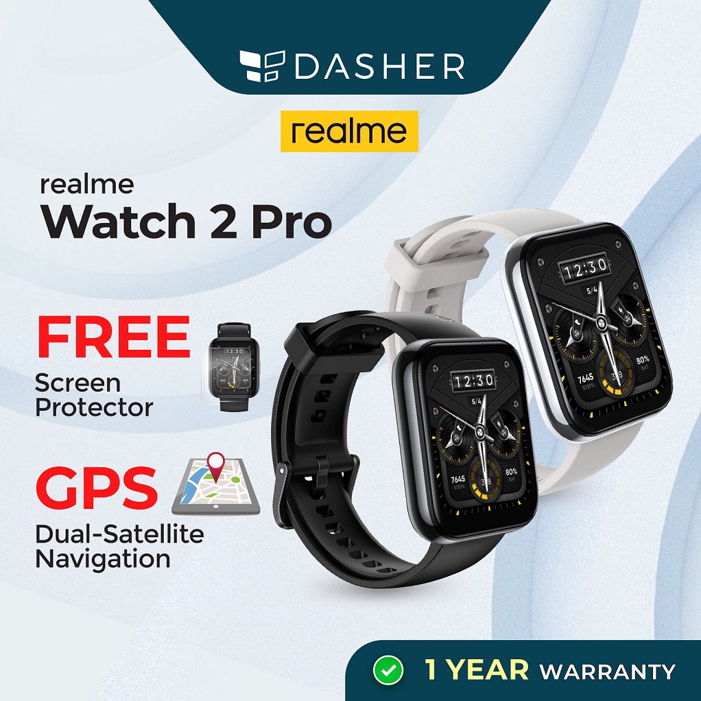 Đồng Hồ Thông Minh realme Watch 2 Pro / Watch 2 Có Màn Hình Cảm Ứng SpO2 IP68 Theo Dõi Nhịp Tim 90 Chế Độ (1.75 ")