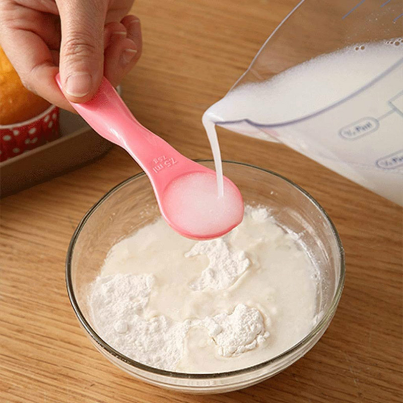 Bộ dụng cụ làm bánh ANAEAT bằng silicone (thảm nhào bột + dao cắt + thanh cán + thìa đong)