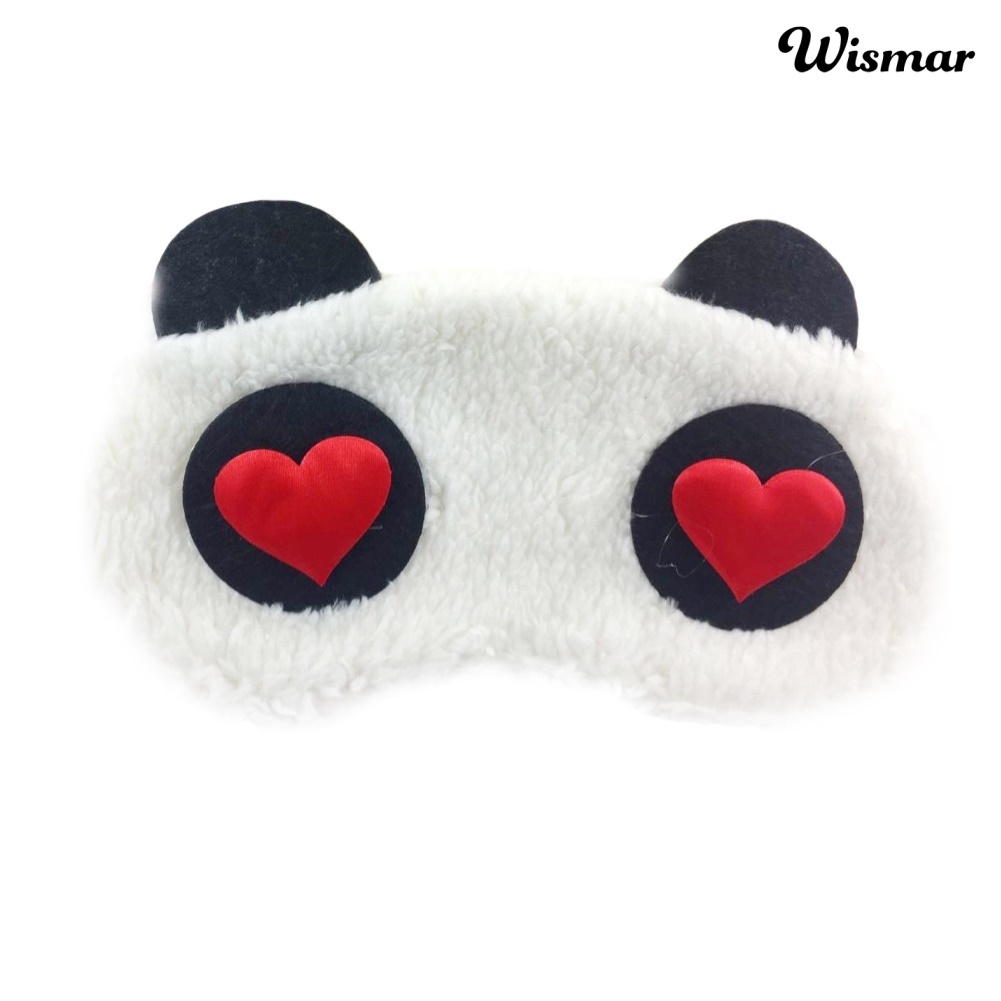 [Hàng mới về] Mặt nạ che mắt ngủ hình gấu trúc ngồi bông dễ thương | BigBuy360 - bigbuy360.vn