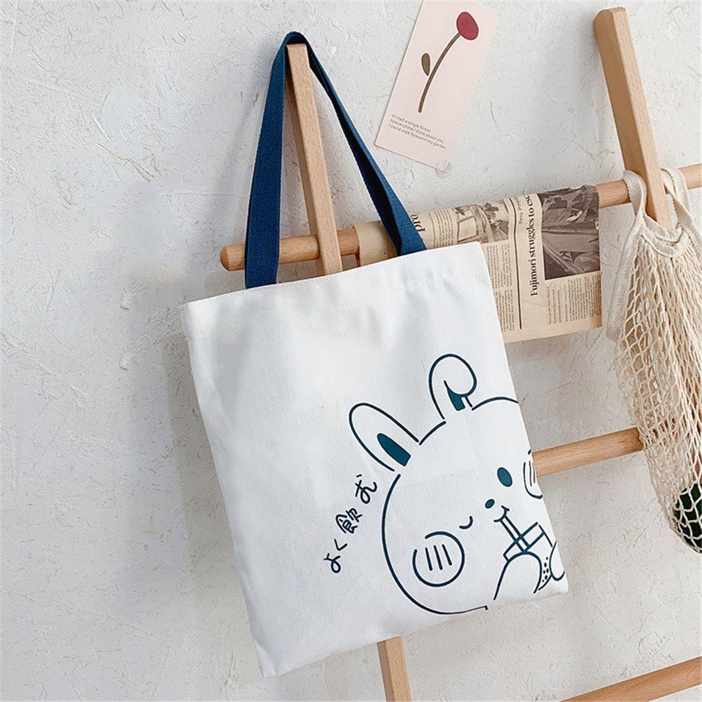 UUMIR Túi Tote Đeo Vai Họa Tiết Gấu Hoạt Hình Dễ Thương Cho Nữ