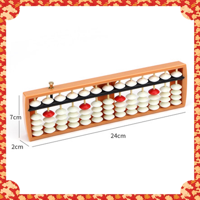 Bàn Tính Gẩy Soroban 13 Cột Dụng Cụ Học Tập Đồ Chơi Phát Triển Trí Tuệ IQ Tính Nhẩm Cho Bé+KÈM HƯỚNG DẪN SỬ DỤNG